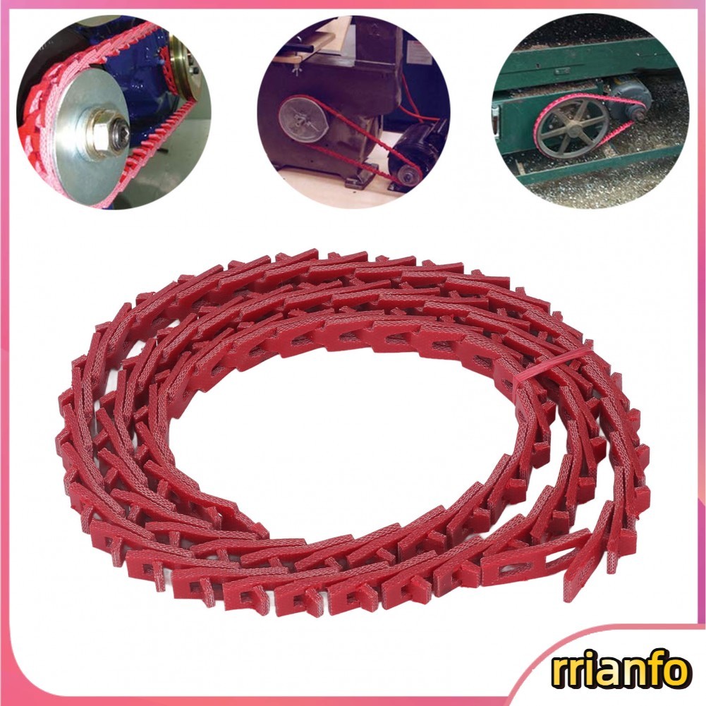Rrianfo Rrianfo Power V Belt 13x1200mm Chất liệu PU loại A hoạt động tốt hơn Điều chỉnh liên kết phù hợp Tuyệt vời Dễ dàng cài đặt Được thiết kế với độ bền cao cho máy tiện Máy cưa bàn