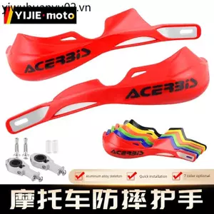 Phụ kiện sửa đổi tay lái xe máy địa hình CQR Poscope Cao Saiyan Đường kính biến thiên Tay cầm chống sốc Nơ bảo vệ gió