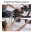 Miếng đệm kẹp WANYEDI Pilates, Thảm chống trượt thấm mồ hôi, Thanh kéo nhẹ thoáng khí thân thiện với môi trường Thiết bị tập thể dục