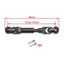 Trục truyền động hạng nặng bằng kim loại gia công CNC cho xe bánh xích RC 1 / 10 Trục SCX10 Capra Wraith Trxs TRX4 TRX6 Redcat GEN8 CC01