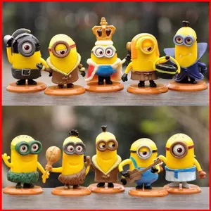 BH2 10 Chiếc Minions Despicable Me Nhân Vật Hành Động Tất Cả Các Dạng Minions Mô Hình Búp Bê Đồ Chơi Cho Trẻ Em Quà Tặng Bộ Sưu Tập HB2