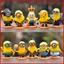 BH2 10 Chiếc Minions Despicable Me Nhân Vật Hành Động Tất Cả Các Dạng Minions Mô Hình Búp Bê Đồ Chơi Cho Trẻ Em Quà Tặng Bộ Sưu Tập HB2