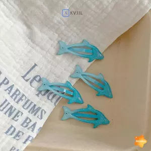 Kẹp Tóc Cá Heo BB Hoạt Hình Dễ Thương - Thời Trang Cho Bé Gái - Quà Tặng Đặc Biệt