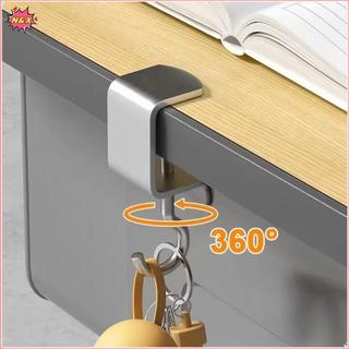 N & X 360° Móc bàn thép xoay tháo rời - Móc cạnh bàn tai nghe chơi game, treo lưu trữ