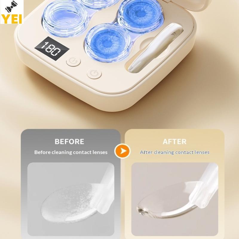 < YEI > Máy sạc loại C Thiết bị làm sạch ống kính mềm siêu âm di động Du lịch và gia đình Mới