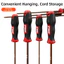 Cờ lê lục giác GILL, Tua vít lục giác lục giác lục giác bên trong H2.5 / 4mm, Dụng cụ sửa chữa chân thẳng có chiều dài mở rộng