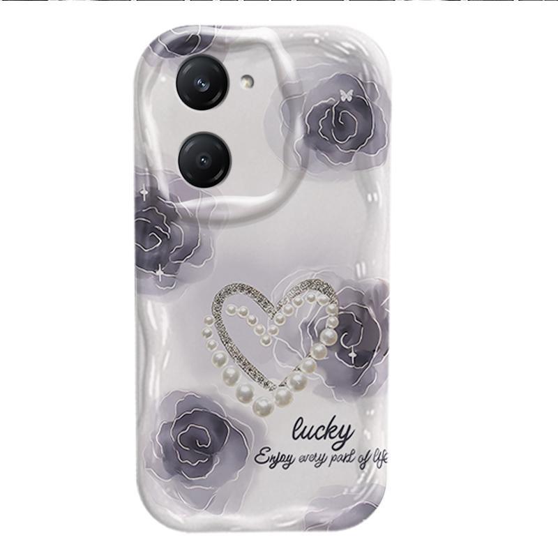 Vỏ Silicon Hoạt Hình Cho VIVO Y03 Y03T Y18 Y18S Y18T Y18E Điện Thoại Thông Minh 3D Hoạt Hình Dễ Thương Hoa Tình Yêu Vỏ Điện Thoại Chống Sốc
