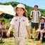 Kids Explorer Quần Áo Mũ Bộ Trang Phục Trẻ Em Cargo Safari Vest Cho Bé Trai Bé Gái Đi Bộ Đường Dài Câu Cá Cắm Trại Thăm Dò sonlekvn