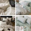 Bộ Chăn Ga Gối Cotton Mềm Mại Thoáng Khí Họa Tiết Đơn Giản Phù Hợp Mọi Lứa Tuổi - MemMinbedding Luxury
