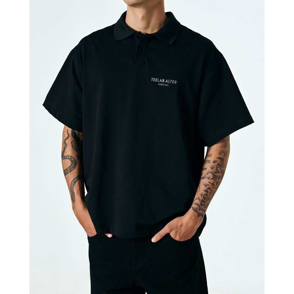 Áo Polo Teelab Alter Oversized Cotton Essentials Polo AP075 | BigBuy360 - bigbuy360.vn