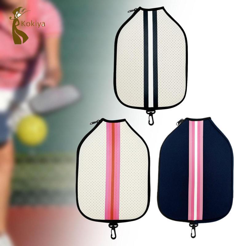 Túi bảo quản vợt pickleball với dây kéo và bao neoprene chống thấm nước, phù hợp cho luyện tập hàng ngày