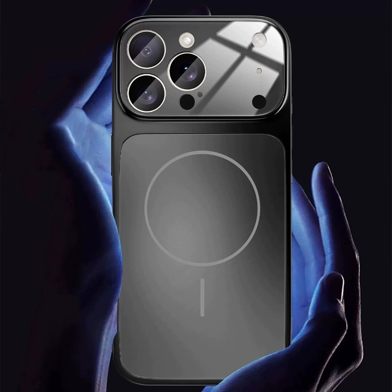 Ốp Lưng Iphone Từ Tính Super Camera Mặt Kính Nâng Cấp  Ngoại hình tinh tế 12/13/14/15/16/17/pro/max/plus/promax