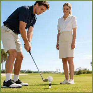 Đồ dùngtee golf nam nữ mới lạ - Phù hợp luyện tập và giải trí