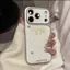 Dâu tây đường nét phù hợp với ốp lưngiPhone14/13/12pro dễ thương xr chống sốc mới nhất