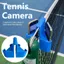 Giá đỡ máy ảnh tennis CATMALLER88, Giá đỡ máy ảnh tennis in góc nhìn kép, Quà tặng Kẹp di động Kẹp an toàn Giá đỡ hành động trên điện thoại Ghi âm quần vợt