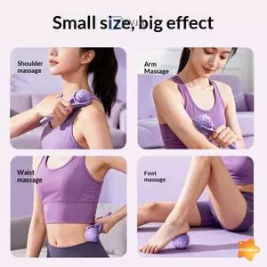Thiết kế máy mát xa con lăn cầm tay Dễ dàng sử dụng Massage điểm Giảm mệt mỏi cơ thể Thúc đẩy Massage Bóng Yoga Di động Máy mát xa chân tay mới