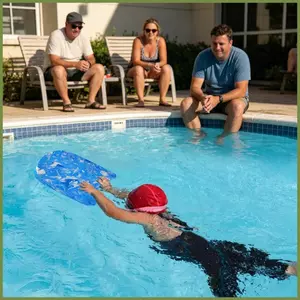 Bộ kick board tập thể dục đa năng, phù hợp bể bơi và bãi biển dành cho thanh thiếu niên và người mới bắt đầu