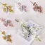 DARON Nhân Tạo Vanda Hoa Lan, Handmade Mô Phỏng Thực Tế Mini Orchid, Đạo Cụ Chụp Ảnh Nhân Tạo 72cm Cảm Ứng Thật Giả Mini Phalaenopsis Phòng Khách Gia Đình