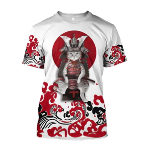 Hình Xăm Mặt Ma 3D Unisex, Áo Tay Ngắn Cổ Tròn Thời Trang
