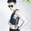 Corset nữ có khóa mỏng và chất kết dính ngực, phù hợp với người plus size