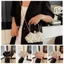 Túi tiệc GUSTAVA, Túi hoa ren hoa Polyester, Túi đeo vai dây chuyền ren thời trang dành cho nữ