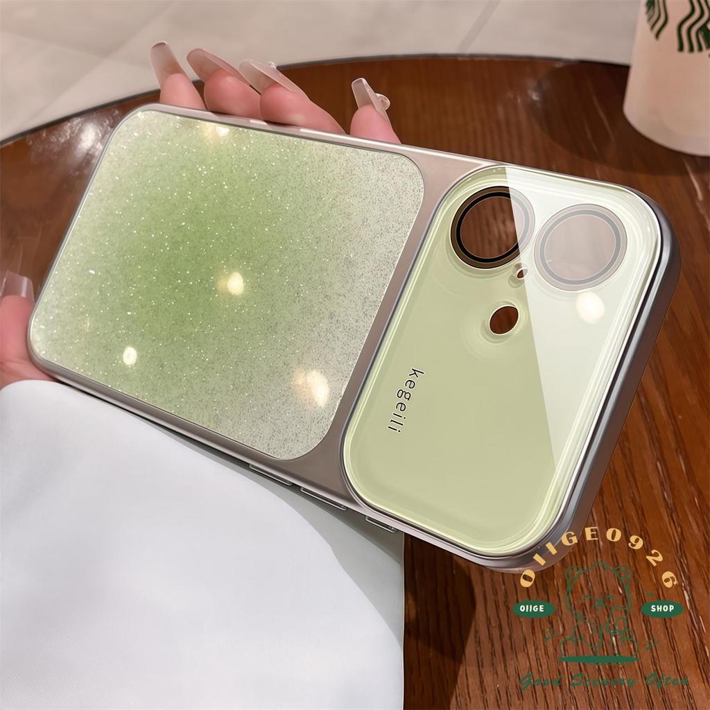 【 Ốp lưng iPhone17 】 Bột lấp lánh chống rơi dạng lỏng Vỏ điện thoại iphone17 Pro Max 16 15 14 cho vỏ iPhone Vỏ mềm silicon TPU chống sốc