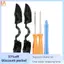 2x Thay Thế LB RB Ốp Lưng Nút Phím + T6 & T8 Tua Vít Dụng Cụ Sửa Chữa + Thanh Quạ Cho Một Bộ Điều Khiển Elite