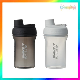 [LocknLock] Lắc chai PRO tiêu chuẩn 650ml (Xám nhạt / Đen)