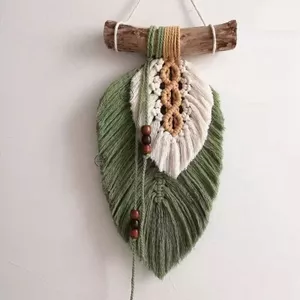 Bohemian Tay Dệt Nhiều Màu Sắc Lông Vũ Thảm Tua Rua B & B Trang Trí Tường Đồ Trang Trí 4.16
