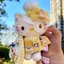 Kem Màu Vàng HelloKitty Túi Mặt Dây Chuyền Búp Bê Sang Trọng Bạn Gái Sinh Nhật Bạn Gái Quà Tặng Đồ Trang Trí Dễ Thương