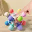 SWEET Atomic Ball Baby Montessori Đồ chơi giác quan cho bé 0-6 6-12 tháng, Đồ chơi mọc răng cấp thực phẩm cho trẻ sơ sinh n