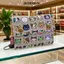 JKDESIGN Ví đựng tiền xu, Ví in hình hoạt hình bằng vải Canvas cổ điển, Túi đựng thẻ có dây kéo di động, Túi đựng thẻ nam nữ
