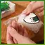 SWEET 50 / 100 Chiếc Hoạt Hình Đáng Yêu Tam Giác Cơm Bóng Paing Túi Rong Biển Onigiri Sushi Bento Làm Khuôn Phụ Kiện Bento Túi Sushi n