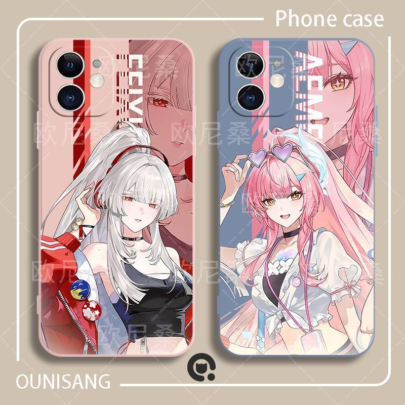 Ốp điện thoại hợp thời trang Wuthering Waves / Hiyuki / Aemeath Thích hợp cho iPhone / gojr