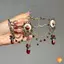 Vòng hoa hồng Gothic cổ điển - Phụ kiện trang sức thanh lịch dành cho nữ và bé gái