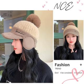 Mũ Thời Trang Cao Cấp Cho Phụ Nữ, Len Giữ Ấm, Bảo Vệ Khỏi Gió Và Nắng Hàng Ngày
