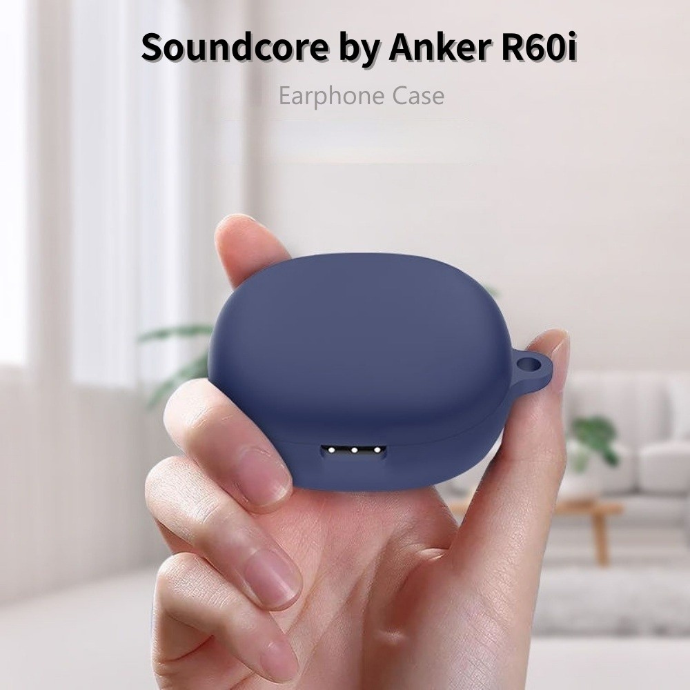 [Ngôi sao tương lai] Dành cho vỏ Soundcore của Anker R60i Vỏ tai nghe silicon mềm màu trơn đơn giản