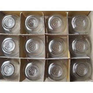 Combo 1 hộp cóng thủy tinh tròn tai nhựa rời ( 1 hộp - 12 cái ) cho cu gáy , mào ,chèo , my , khứu