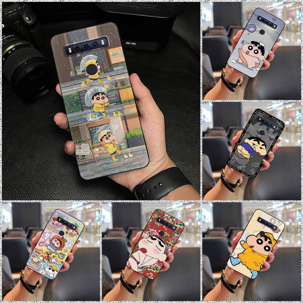Ốp lưng điện thoại TPU cho TCL 10SE, silicon mềm, thiết kế thời trang graffiti hoạt hình, chống bụi bẩn, chống sốc, bảo vệ chống thấm nước