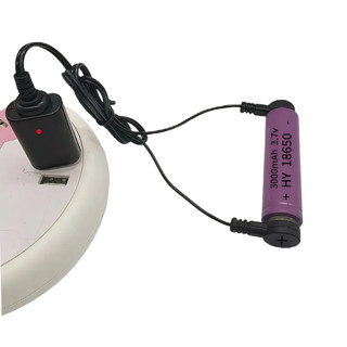Sạc từ tính pin Lithium 18650, cổng USB đèn báo，Pin Lithium 3.7V-4.2V，Sạc Từ Tính，Cáp Sạc USB Dẹt，Bộ sạc pin，Giá Đỡ