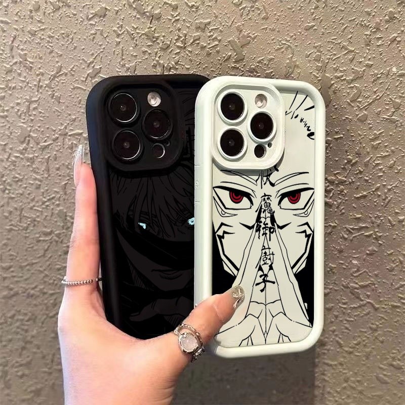 Ốp Điện Thoại Anime Jujutsu Kaisen Cho Samsung Galaxy A53 A52 A52S A06 A05 A05S A04 A04E A12 A13 A22 A23 A32 A33 A51 A71 A31 A50 A73 M54 Vỏ Silicon Mềm Hoạt Hình Chống Sốc