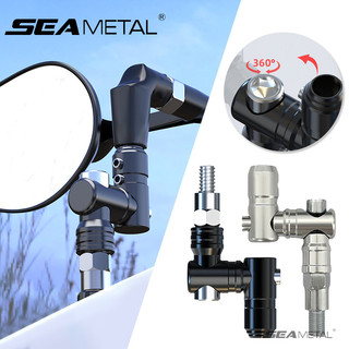 SEAMETAL Xe Máy Gương Gắn Xe Máy Gương Chiếu Hậu Nối Dài Powersports Tay Cầm Phụ Kiện Dành Cho Nam Nữ Gia Đình Ngoài Trời