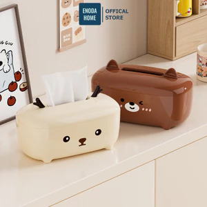 Hộp Đựng Giấy Ăn, Khăn Giấy ENODA HOME Để Bàn, Hộp Đựng Khăn Giấy Kiểu Dáng Dễ Thương Nhiều Màu Sắc F016