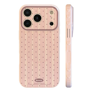 [Sheren] Ốp điện thoại màu nâu đỏ cổ điển Thích hợp cho i17 16 15 14 13 12 11 pro max Vỏ bảo vệ chống sốc