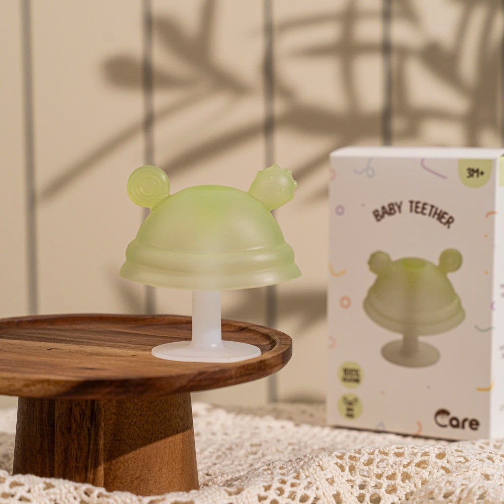 [ĐÃ KIỂM NGHIỆM] [TẶNG HỘP] Đồ Chơi Gặm Nướu Silicon Organic Mềm, An Toàn Cho Bé LiLcare