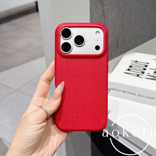 Ốp điện thoại TPU họa tiết vải thiều màu đỏ năm mới phù hợp cho iPhone 11 12 13 14 15 16 17 Pro max mờ bao gồm tất cả vỏ mềm silicon