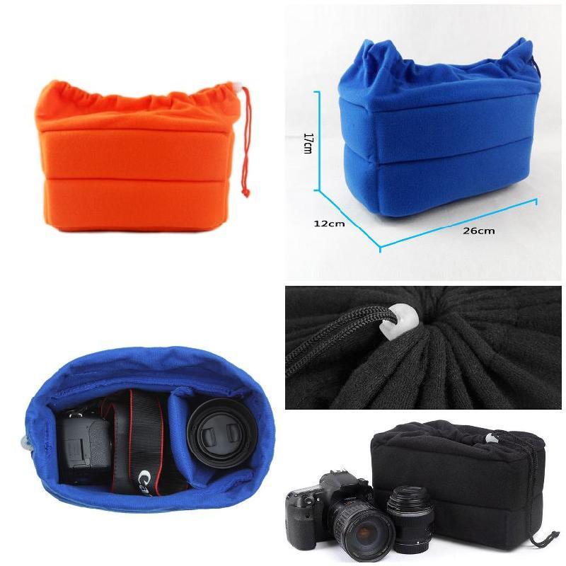Túi đựng máy ảnh DSLR chống sốc mới Vỏ bảo vệ chèn nhung