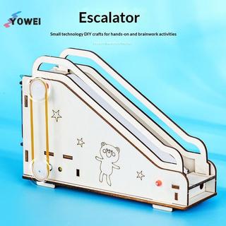 YOWEI Sáng Tạo Bằng Gỗ Cơ Thang Máy 3D Xếp Hình Mô Hình DIY Lắp Ráp Bộ Đồ Chơi Cho Trẻ Em Khoa Học Quà Tặng Trang Trí Phòng VN