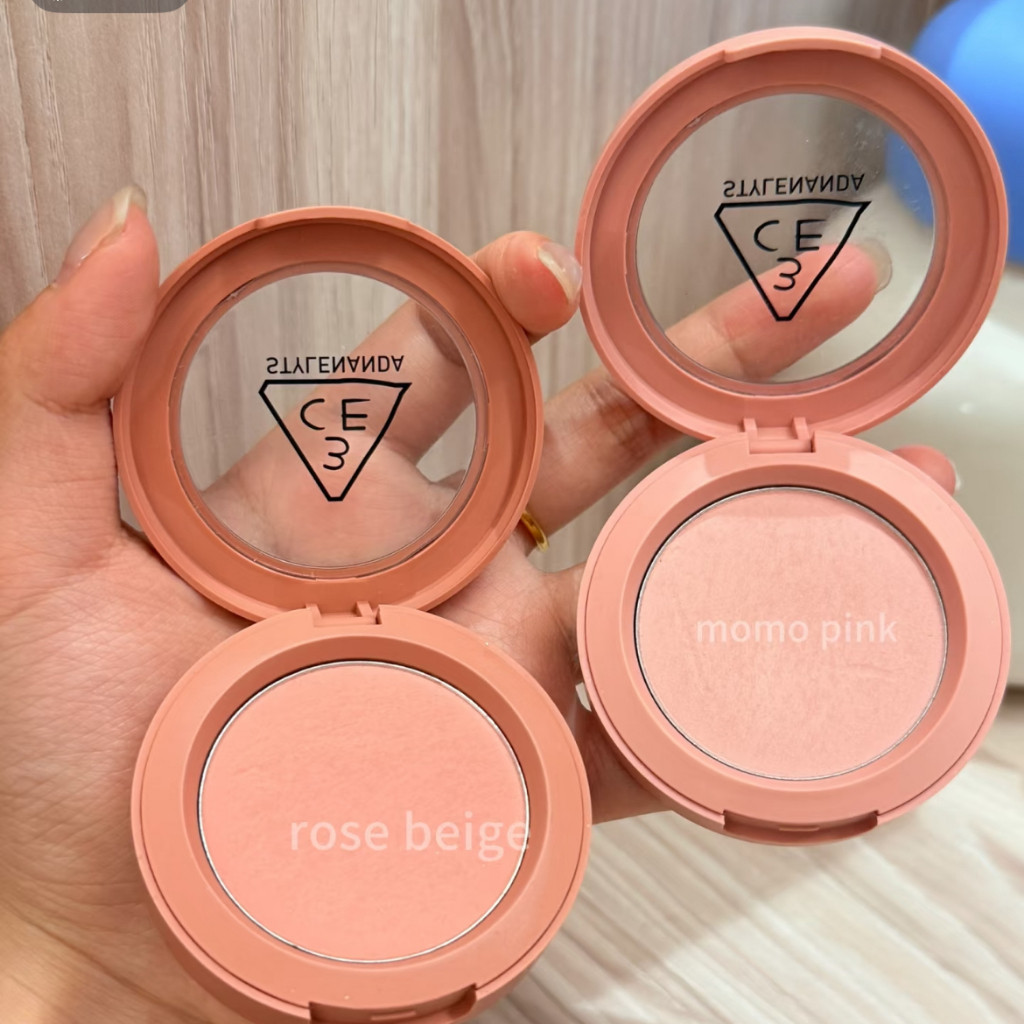 [Chính Hãng] 3CE Mood Recipe Face Blush – Màu Chuẩn, Tự Nhiên | Natural & Pigmented