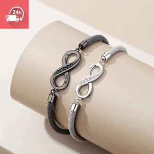 Nhẫn Mobius màu đen thời trang, phù hợp làm quà tặng cho cặp đôi